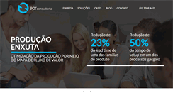 Desktop Screenshot of eprconsultoria.com.br